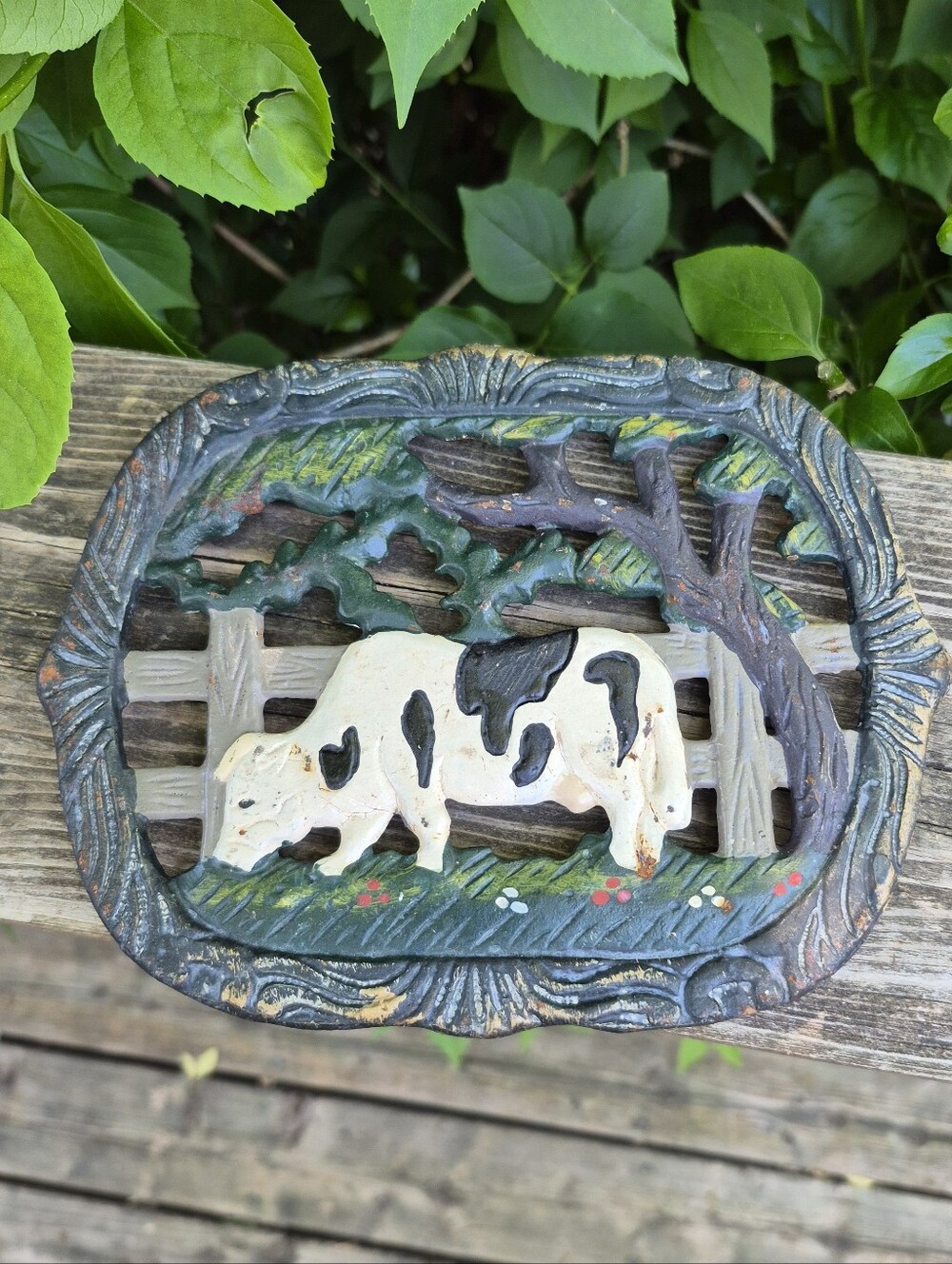 Vintage Cast Iron Trivet